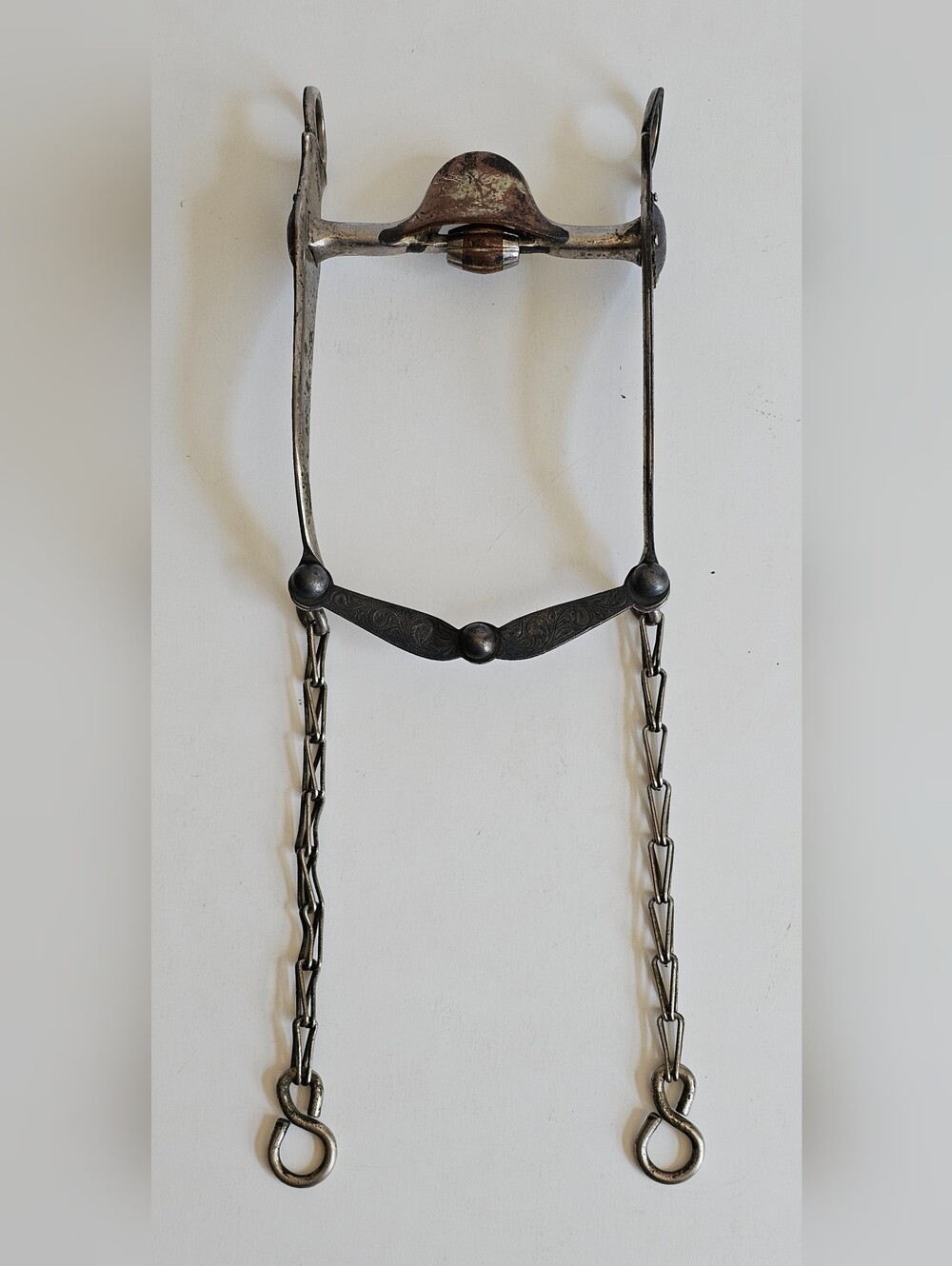 Vintage Fleming Sterling Silver Collectable Inlayed Show Bit